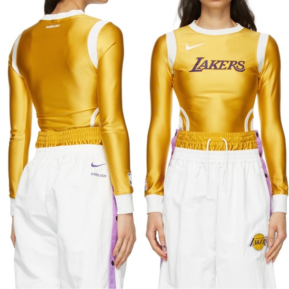Nike Ambush Lakers Long Sleeve Top Large - Picture 14 of 15